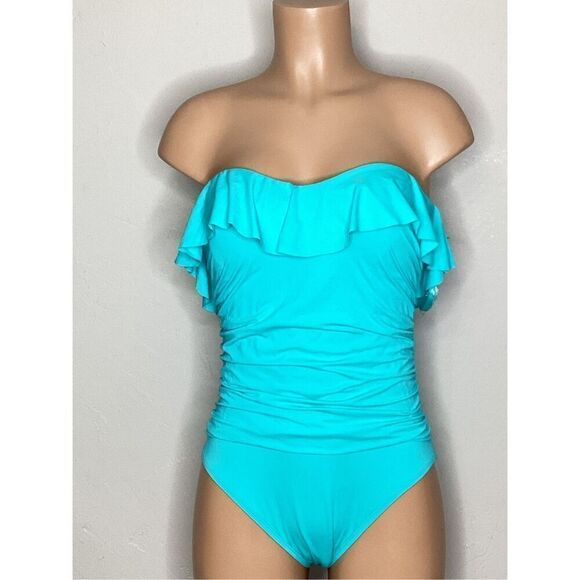 New. Bleu Rod Beattie ruffle one piece. Size 4. Retails $125 - Picture 5 of 12